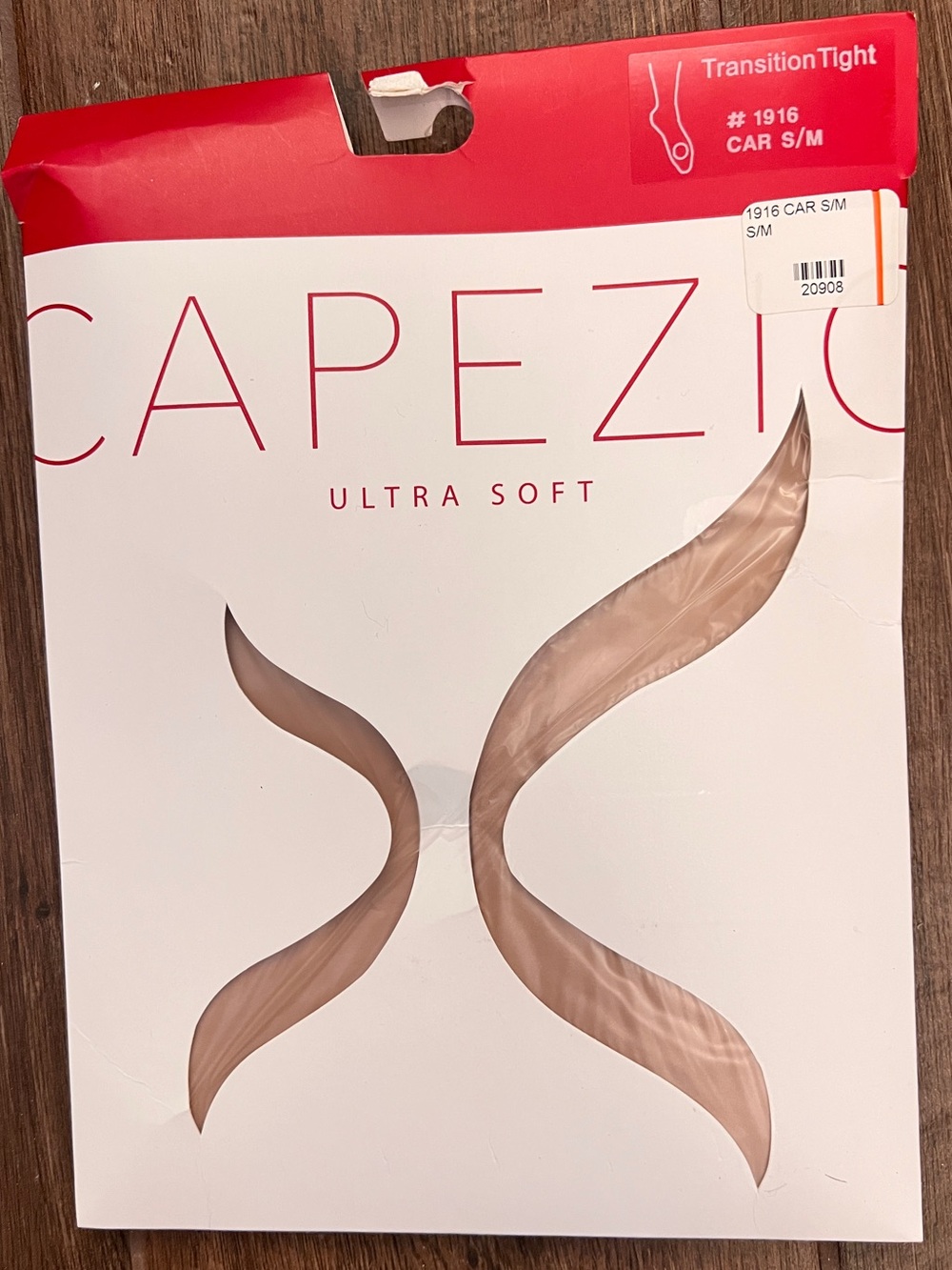 Capezio Ultra Soft Transition Tight - Caramel Nude